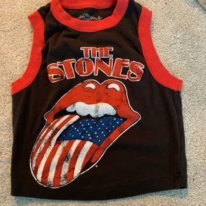 Rolling Stones crop top